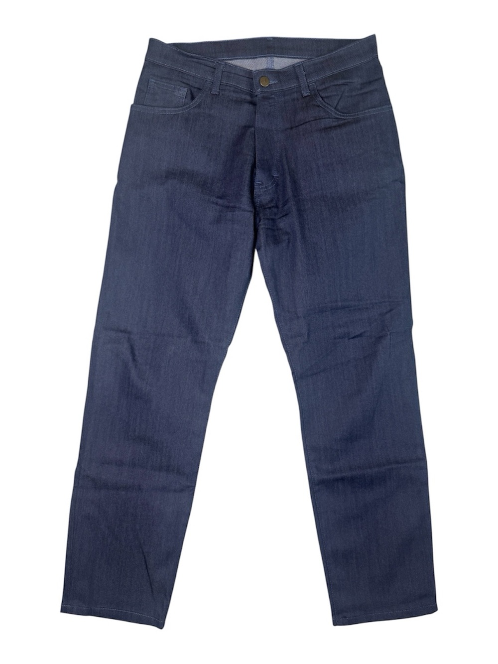 Blue Delta Raw Denim Custom Made USA Jeans Zip Fly Men's Size 31x28